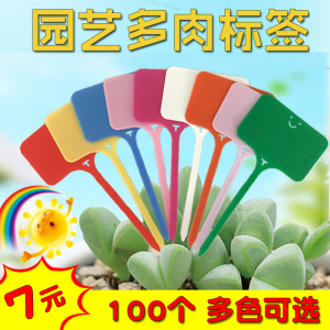 苗木花盆塑料多肉标签花卉园艺插地牌盆栽植物名字标牌防水小插牌 阿里巴巴找货神器