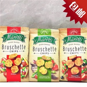 Maretti Bruschette Chips玛乐缇地中海番茄橄榄牛至风味烤面包干