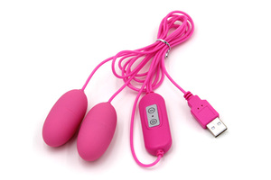 强力震动变频充电USB双跳蛋阴蒂刺激高潮玩具自慰神器情趣女用品