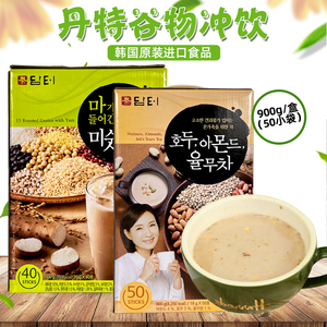 韩国谷物粉杂粮粉丹特五谷茶红豆薏米粉八宝坚果茶杂粮五谷早餐粉