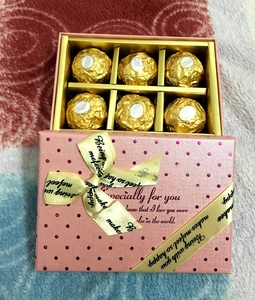 特价6颗费列罗巧克力礼盒 七夕情人节礼物 南宁礼品同城速递全国