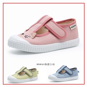 韩国代购VICTORIA维多利亚女童布鞋儿童布鞋软底宝宝单鞋1366158
