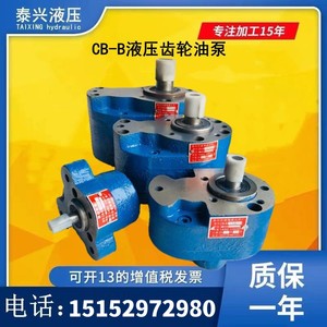CB-B10/B6/B4/B16/B20/B25/B63/B100/B125锯床润滑泵液压齿轮油泵