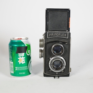 中古日本老式PRIMOFLEX机械双眼双反120胶卷相机怀旧酒店民宿摆件