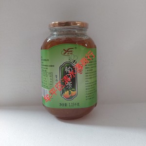 意峰蜂蜜柚子茶1.15千克大瓶心愿韩式柚子果肉果酱冲泡食品包邮