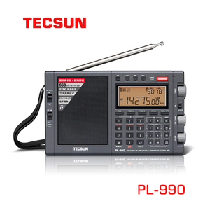 德生PL-990便携式调频中波短波单边带收音机 音乐播放器 蓝牙音箱
