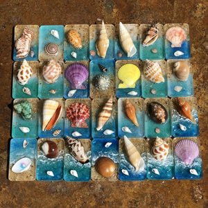 天然贝壳海螺冰箱贴家居工艺品摆件海洋风旅游度假创意礼品纪念品