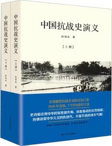 中国抗战史演义(上下全两册)杜惜冰著 中国抗日战争题材纪实小说