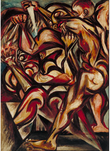 YC450【美国】波洛克Pollock抽象绘画图片油画素材油高清装饰图库