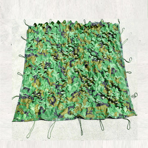 伪装网迷彩遮阳网屋顶隔阳网绿草树叶网复绿布遮阴网防晒隔热室外