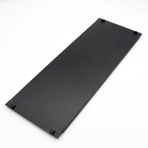 标准19英寸机柜金属4U背板盲板服务器机箱配线架挡板4U盖板假面板