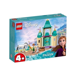 乐高LEGO迪士尼43204安娜雪宝欢乐城堡女孩益智拼装积木玩具礼物