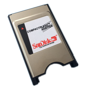 SANDISK PCMCIA读卡器/适配器/卡槽 奔驰车/法那科机床CF转PC卡套