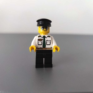 LEGO 乐高  城市 city 警察 人仔 police 西服 领带 眼镜 男孩