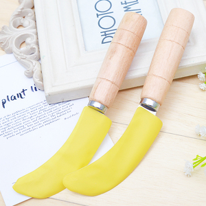 木柄菠萝刀香蕉水果削皮去皮神器水果店用割蔬果小白菜弯刀