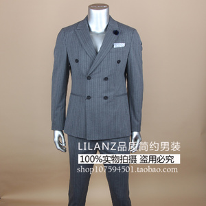 24CXF251SA 利郎男装专柜正品2024春季新款商务时尚西服套装