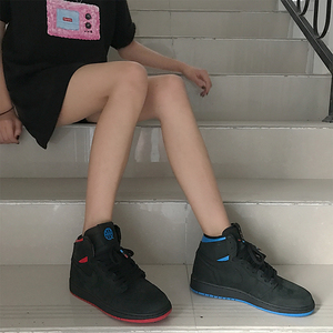 Air Jordan 1 Quai54 AJ1街球黑红黑蓝鸳鸯男女鞋AH1041-054