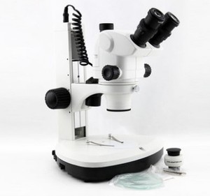 预解剖显微镜7.5-75X连续变倍体视显微镜三目LED上下光源