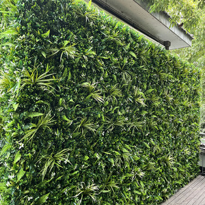 仿真绿植墙面装饰假草坪草皮户外室外防晒植物抗紫外线塑料假花墙