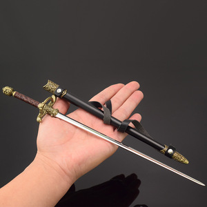 西方兵器权游武器模型 艾莉亚缝衣针剑 金属刀剑玩具收藏摆件30CM