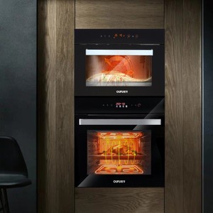 嵌入式蒸烤箱 欧孚 新品家用多功能大容量内镶嵌蒸炉烤炉套装组合