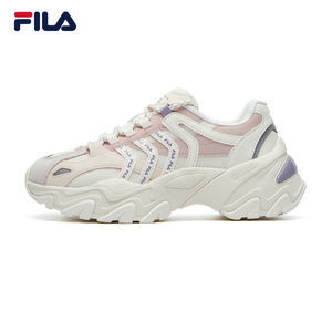 【狂欢价】FILA 斐乐鱼刺老爹鞋女鞋休闲鞋3M反光时尚厚底