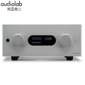 英国 Audiolab/傲立 M-DAC+ 兼前级耳机放大DSD 解码器 行货