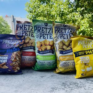 培珀莉PRETZEL PETE PIECES美国面包干脆饼干肉桂红糖烟熏蜂蜜味