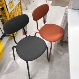 国内宜家奥斯坦椅子餐椅带靠背网红书桌学习办公椅凳IKEA家居代购
