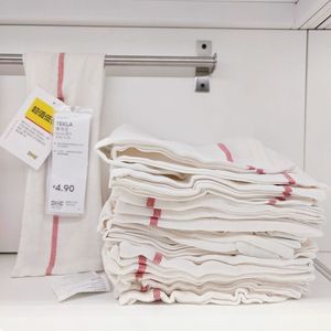 国内宜家希德根厨房用巾洗碗布抹布毛巾家务清洁去油麻布IKEA代购