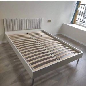 国内宜家布瓦拉床架双人单人床卧室床配床板简约床IKEA家具代购