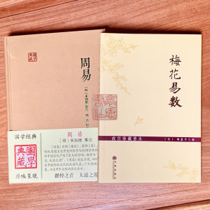 故宫珍藏善本梅花易数（邵康节）+周易（来注）南怀瑾推荐书目 Y