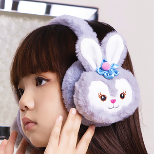 冬季保暖耳罩女童耳套卡通可爱兔子耳包防冻耳帽耳捂子耳暖3-12岁