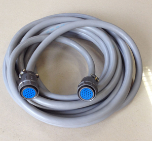 气动打码机控制电缆19芯电缆线航空插头铜芯 电缆线打标机控制线