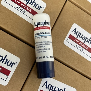 现货美国Aquaphor优色林防水保湿修护干裂脱皮滋润润唇膏唇膜4.8g
