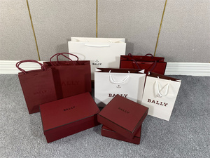 巴利B品牌包装袋子钱包盒礼品盒子手提袋包装空盒防尘布袋购物袋