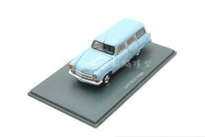 NEO树脂1：87汽车模型 伏尔加嘎斯M22旅行车Gaz M22 Volga蓝色