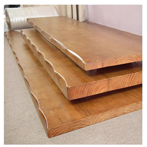 松木板隔板办公桌板餐桌板榆木自然边实木大板桌面吧台白蜡木定制