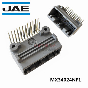 日本JAE原装MX34024NF1汽车连接器 24P 弯针母座 插座 现货