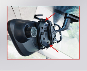 绑带记录仪改装专车专用支架万能背板云镜流媒体后视镜底座安装