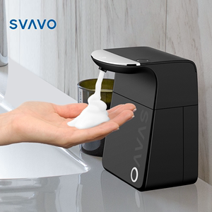 瑞沃自动洗手液机感应皂液器壁挂式泡沫洗手机商用电动消毒喷雾器