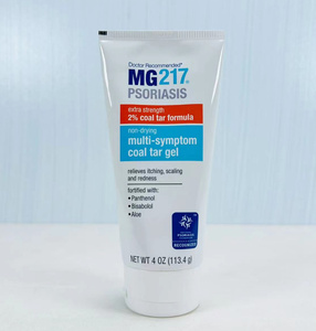 美国MG217新版2%煤焦油凝胶啫喱软膏高效保湿舒缓牛皮XUAN113.4g