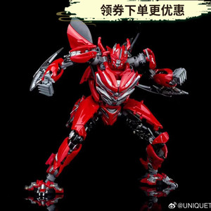 UniqueToys迪诺UT-R06电影版变形玩具机器人法拉利 跑车模型现货