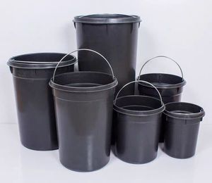 不锈钢圆形脚趾垃圾桶内桶家庭脚踏式内胆水桶户外分类塑料内筒