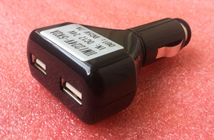 HIFI 共地隔离车充 消除杂音导航行车记录仪电源点烟头USB充电器