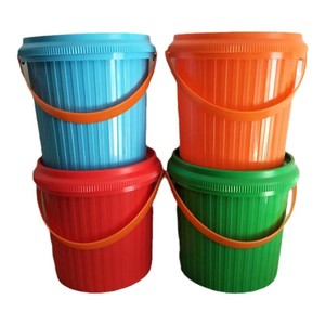 耐高温收纳桶储存罐多功能储洗衣粉桶加厚塑料小桶食品收纳盒送勺