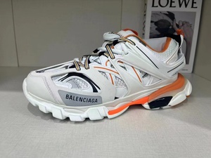 Balenciaga 巴黎世家 24春夏 Track 白橙拼色男士老爹鞋 542023