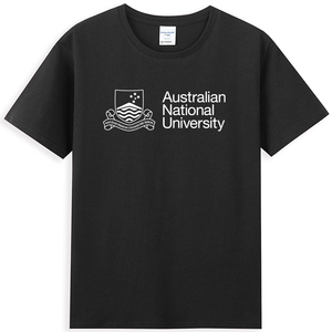 原创ANU澳大利亚国立大学T恤 文化衫圆领t 纪念品男女校服体恤衫