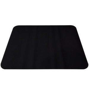 电脑鼠标垫商务办公家用 简约纯黑舒适长方形小块20*18cm网吧网咖