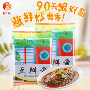 欣和葱伴侣豆瓣酱400g500g炒菜拌面火锅蘸酱炸酱面烧排骨焖鱼袋装